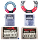 MASTERPRO Ultimate Fishing Rig Kit 20LB 40LB Paternoster 500 Hooks Swivels AU