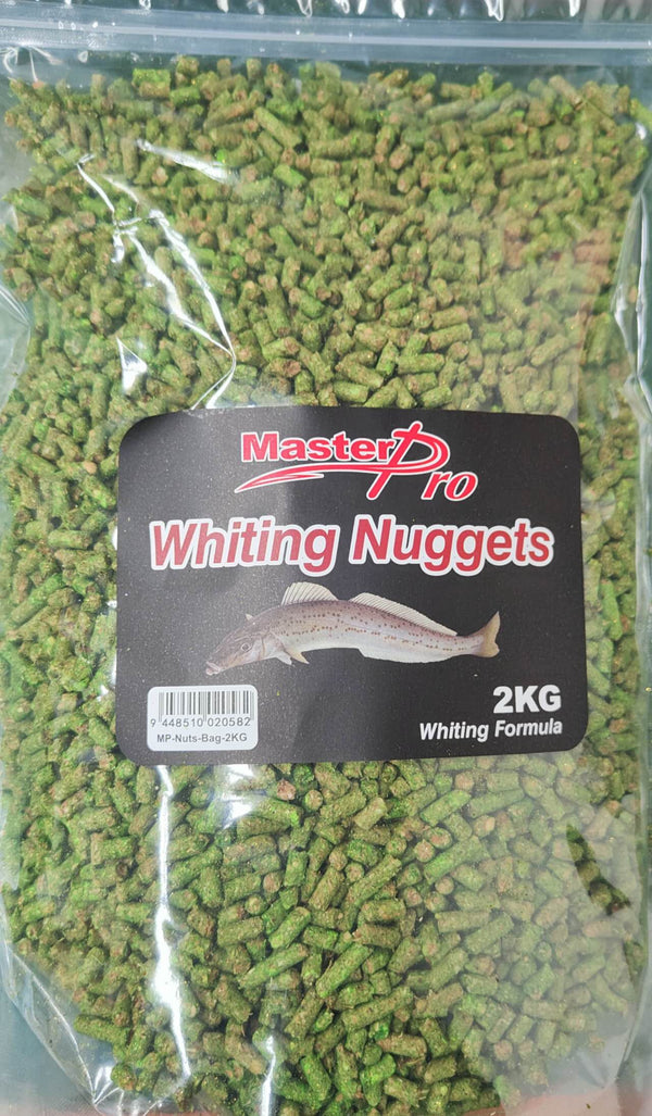 2kg Small Berley Pellets, Tuna oil and Anise Oil Base Whiting Berley Green - Bait Tackle Direct
