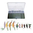MasterPro Fishing Waist Pack with Rod Holder & Bonus 10Pcs Hard Lures Valued $20