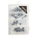 MasterPro Bream Jighead Pack – Assorted Sizes | Flathead & Bream Fishing Hooks Kit | 25pcs in Tackle Box - Bait Tackle Direct