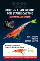 MASTERPRO 5PCS Premium Articulated Shrimp Lure Kit – 2 Realistic Designs + FREE Tackle Box | 10cm | 11g | Only $24.90
