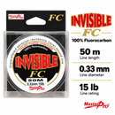MasterPro 50M 100% Fluorocarbon Fishing Leader Line – 6lb to 50lb