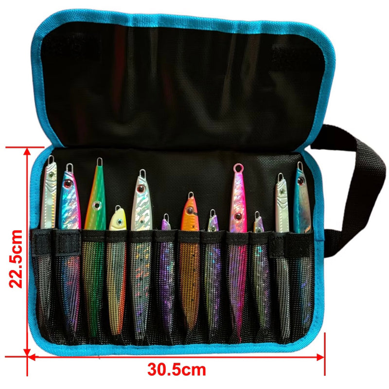 X Fishing Jigging Lead Fish Rolls Bags Fishing Tackle Special Offer