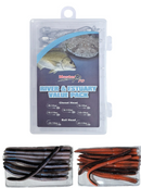 MasterPro River & Estuary Jig Head Kit – 35pcs Ball & Chisel Point Jigheads, 1/16oz–1/4oz, Hook Sizes