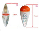 8 Pcs Glitter Teaser Float Value Pack Fishing Tackle - Bait Tackle Direct