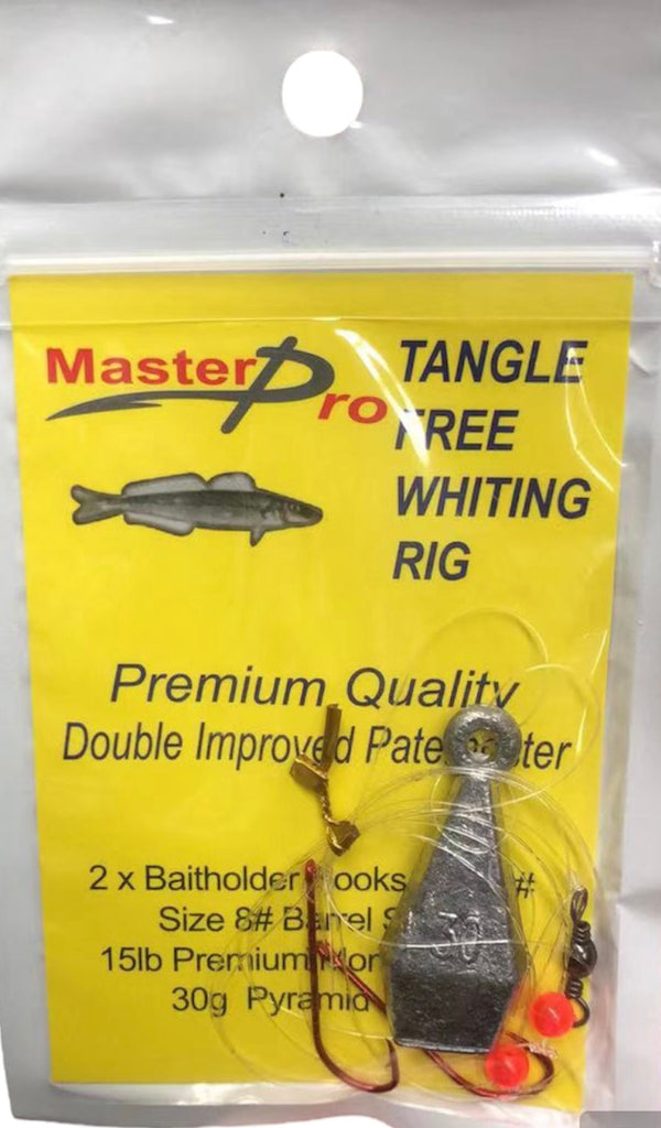 15X Custom Designed Tangle Free Whiting Rigs Fishing Tackle Hooks