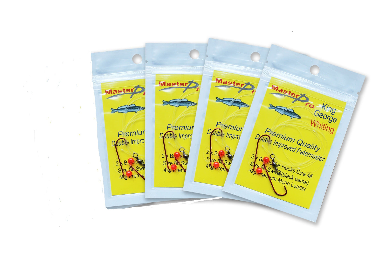 Best Whiting Rigs 30 x Custom Designed King George Whiting Rigs Fishing Tackle 4# 6 ...