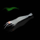 MASTERPRO 🦐 10pcs Lumo Prawn Soft Plastics – 9cm | 6g – Glow Shrimp Bait for Saltwater Fishing Tackle Hooks - Bait Tackle Direct
