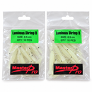 20pc 6.5cm Luminous Shrimp Soft Plastic Fishing Lures