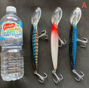 3 x Deep-Diving Trolling 16cm Hard Body Lures Fishing Tackle/A/B - Bait Tackle Direct