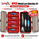 8PCS Metal Lure Selection
