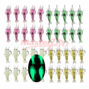 MasterPro Micro Shrimp Lures with Hooks - 4 colours