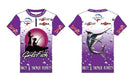 Girls Short Sleeve Tournament Fishing Shirts Purple Colour Fishing Tackle - Bait Tackle Direct
