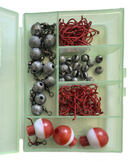 MASTERPRO Fishing Trout Pack – Complete Trout Bait & Spinner Kit Hooks Tackle