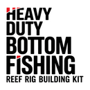 MASTERPRO 115PC Reef Rig Building Kit – Ready to Fish + FREE Tackle Bag ($13.90 Value) +Soft Plastic Jighead Box (Value $19.90)