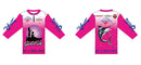 Ladies Short / Long Sleeve Fishing Shirts Pink Colour Fishing Tackle - Bait Tackle Direct