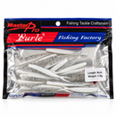 MasterPro 20pcs 6cm Split Tail Soft Plastic Fishing Lures – 1.5g Glitter Baits