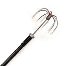 MasterPro EGI Telescopic Squid Gaff 15ft (4.5m) | 8-Section Extendable Pole with Large Head | Compact Folding Gaff for Squid & EGI Fishing – Designed for Australian Waters