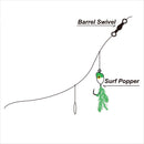 10 x Masterpro Custom Designed Surf Popper Fishing Rigs With Green Poppers  Fishing Tackle - Bait Tackle Direct