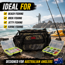 MASTERPRO Tackle Bag + 2 Waterproof Tackle Boxes – ONLY $49.00