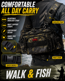 MASTERPRO Tackle Bag + 2 Waterproof Tackle Boxes – ONLY $49.00