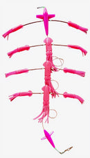 Masterpro Game Fishing Floppy Flippy Teaser A Pink, Fishing Lure Tuna Marlin Mahi - Bait Tackle Direct