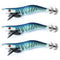 3 X High Quality Fishing Squid Jigs Popular Magic Blue161,Tackle Lure Hooks - Bait Tackle Direct