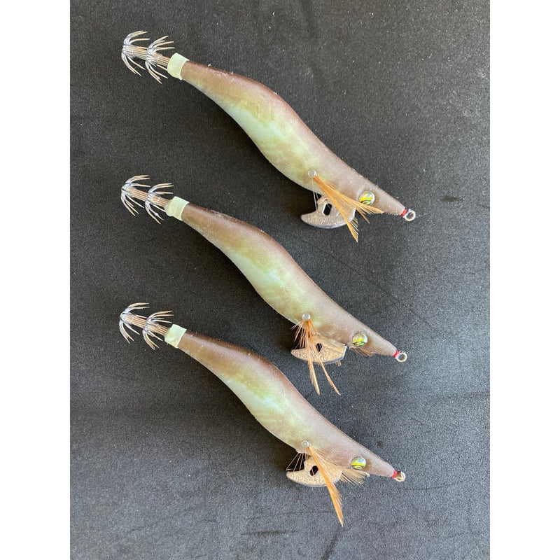 3 X Lure Squid Jig Size Fishing Tackle 172 - Bait Tackle Direct