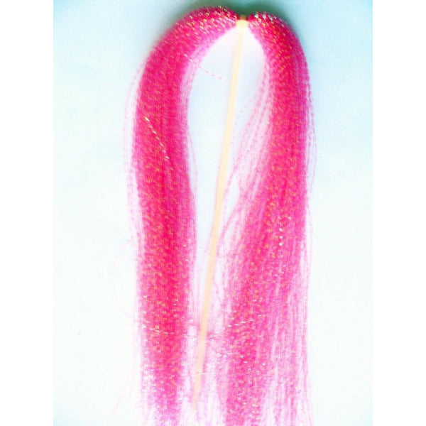 5 x PKTS OF CRYSTAL FLASHER HAIR HOT PINK FOR YOUR FISHING RIGS, FISHING TACKLE - Bait Tackle Direct