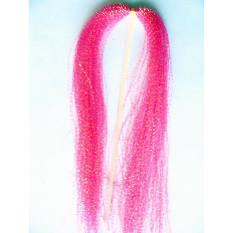 5 x PKTS OF CRYSTAL FLASHER HAIR HOT PINK FOR YOUR FISHING RIGS, FISHING TACKLE - Bait Tackle Direct
