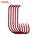 Multiple Size Sharpened Baitholder Fishing Hooks Red, Fishing Tackle Special! - Bait Tackle Direct