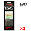 3 Packs 8# -16# Sabiki Bait Rigs Fishing Tackle