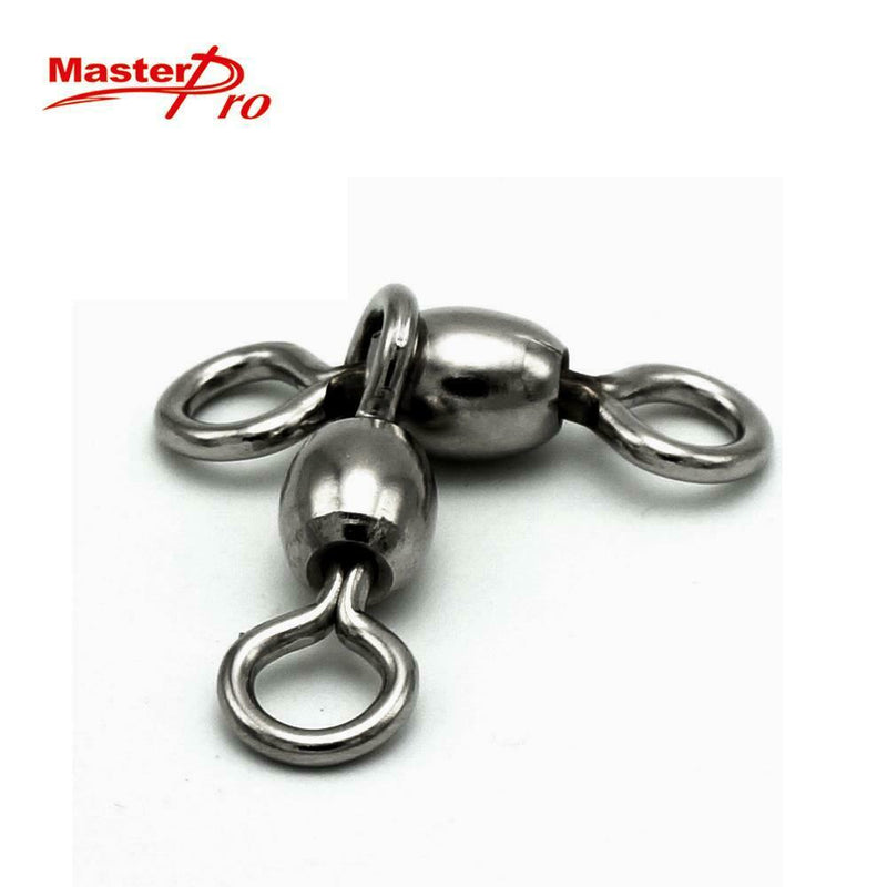 30 X 3way Crane Swivels 4/0 +3/0 Fishing Tackle Special Offer Deepwater Fishing - Bait Tackle Direct