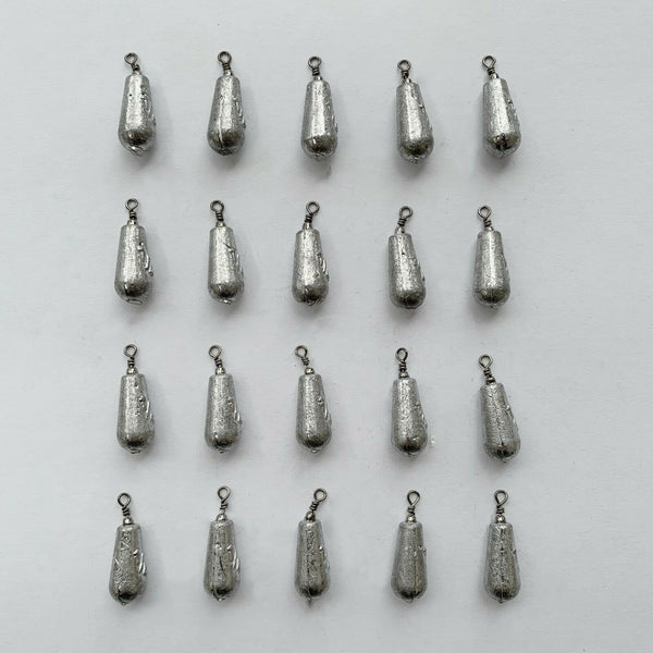 70 Ball Sinkers &Tackle Box - Assorted Ball Sinker Pack In 5 Sizes