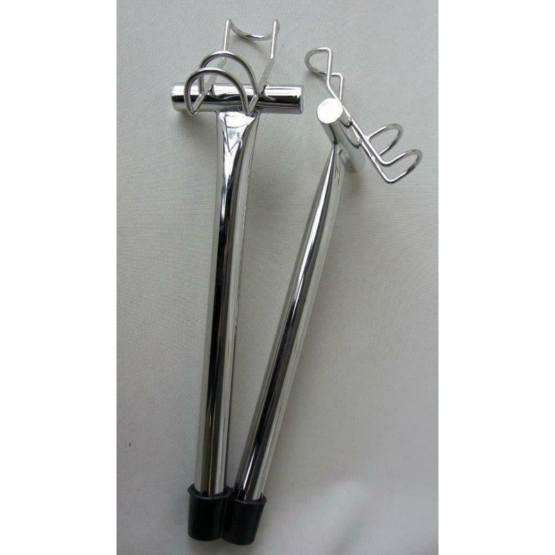 One Pair Of One Way Stainless Boat Rod Holders Fishing Tackle