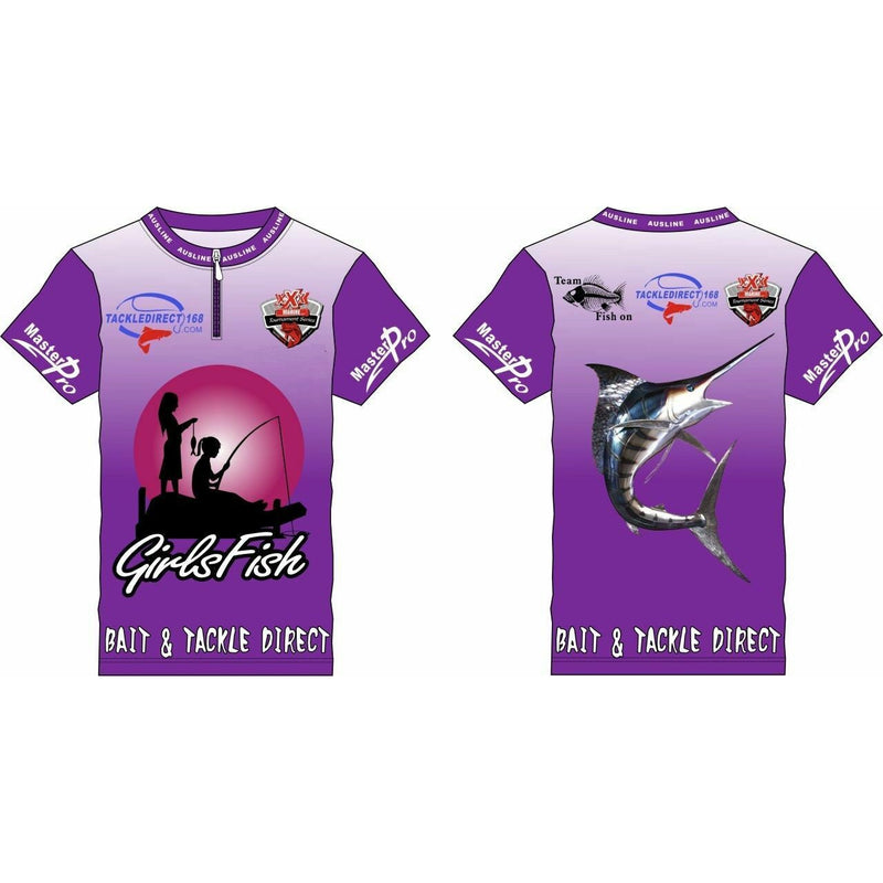 Ladies Fishing Tournament Shirts (Support That Girls Fish Too) Special Offer - Bait Tackle Direct