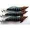 3 X High Quality Fishing Lure Squid Jig Size 3.0 Black Colour 171,Fishing Tackle - Bait Tackle Direct