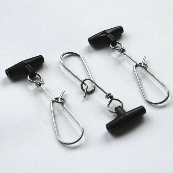 20pcs Easy Rigs (Large Size, Black) Fishing Tackle