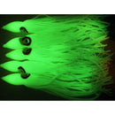 5 XOctopus Squid Skirt FishingTrolling Jig Lure Super Lumo 18CM,Fishing Tackle - Bait Tackle Direct