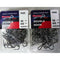 60 x Quality Chemically Sharpened Fishing Double Hooks 4/0# Fishing Tackle - Bait Tackle Direct