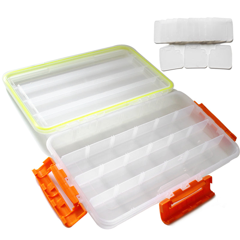 Adjustable Space Water Resistant Tackle Box Small/ Large Fishing
