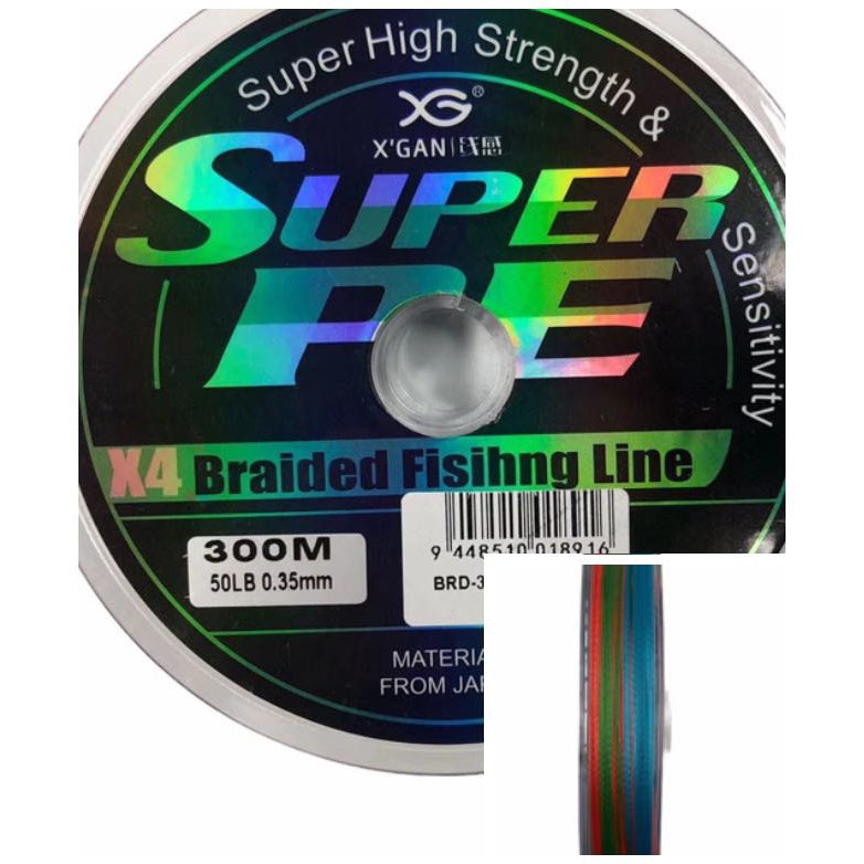 PE Braided Line 10M Interval Fishing Tackle - Bait Tackle Direct