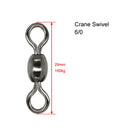 30 X Crane Swivels Size 6/0 Fishing Tackle - Bait Tackle Direct