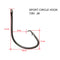 100XSize#2 Chemically Sharpened Sport Circle Hooks - Bait Tackle Direct