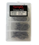 100 X Chemically Sharpened Octopus Beak Hooks at 4 Sizes 3/0-6/0 Fishing Tackle - Bait Tackle Direct