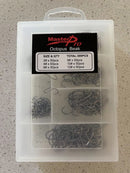 300 X Chemically Sharpened Octopus Hooks small sizes 2/4/6/8/10/12