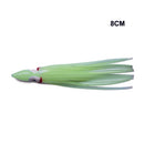 5 x Octopus Squid Skirt Trolling Jig Lure Super Luminous 8cm - Bait Tackle Direct