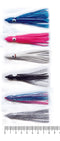 30 XOctopus Squid Skirt Trolling Jig Lure Fishing Tackle 8cm - Bait Tackle Direct