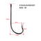 100 x 4# Chemically Sharpened O'Shaughnessy Hooks Fishing Tackle - Bait Tackle Direct