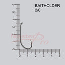 100 x 2/0 Chemically Sharpened Baitholder Hooks Fishing Tackle - Bait Tackle Direct